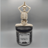 Namaste Skeleton Candle "Prayer Hands" ( Over Head )