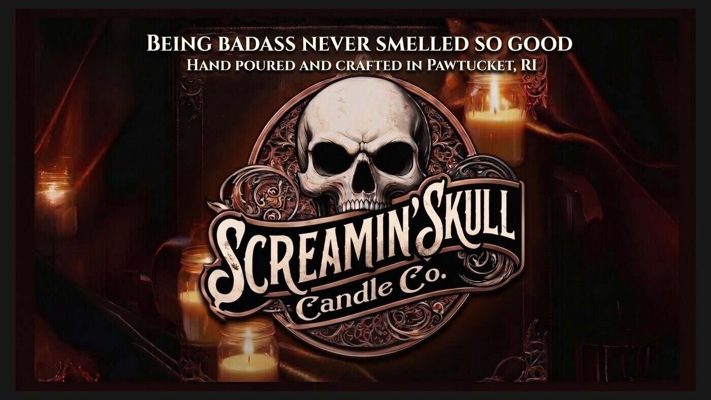 Being badass never smelled so good Hand poured and crafted in Pawtucket, RI